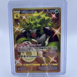 Pokemon Rillaboom 197/189 Swsh03: Darkness Ablaze Full Art Holo Secret Rare - Image 1