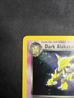 Dark Alakazam - 1/82 - Pokemon Team Rocket Unlimited Holo Rare Card WOTC DMG - Image 4