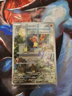 Charmander # 044 Pokemon Center Stamped Scarlet & Violet Promo SEALED - Image 1