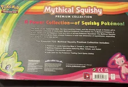 2021 Pokemon TCG Mythical Squishy Premium Collection - SEALED - Image 2