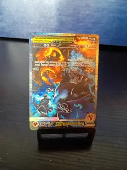 Mega Charizard X EX SIR 125/094 (English) Phantasmal Flames Pokemon TCG - Image 2