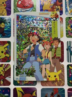 Pokemon Charizard Vintage Pocket Monsters Vending HOLO Prism Sticker 99 Nintendo - Image 2