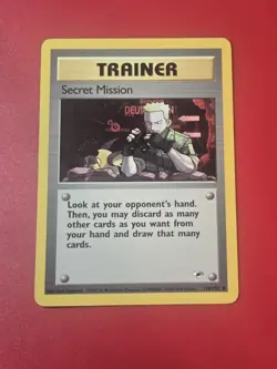 Pokemon TCG Secret Mission 118/132 Gym Heroes Regular (English) - Image 1