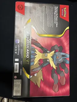 Pokemon TCG Mega Lucario ex Premium Figure Collection Box Factory Sealed - Image 2