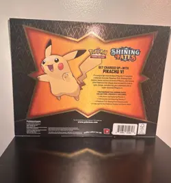 Pokemon TCG Shining Fates Pikachu V Collection Box - NEW FACTORY SEALED - Image 4