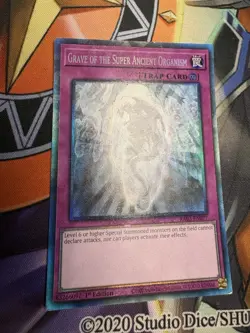 Yugioh! Grave of the super ancient Organism Collector Rare - RA03-EN077 1st Ed. - Image 1