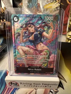 Nico Robin OP12-087 Alt Art One Piece TCG Legacy of the Master English TCG - Image 1