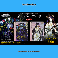 Weiss Schwarz: Overlord Premium Booster Box Display Japanese NEW - Image 2