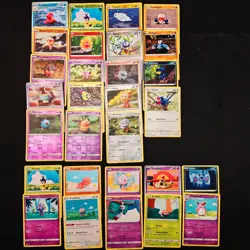 Pokemon Card Set of 29 Yuka Morii and Asako Ito Illustrations Mix Holo Mint - Image 1