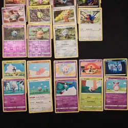 Pokemon Card Set of 29 Yuka Morii and Asako Ito Illustrations Mix Holo Mint - Image 3