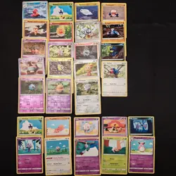 Pokemon Card Set of 29 Yuka Morii and Asako Ito Illustrations Mix Holo Mint - Image 4
