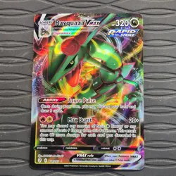 Pokemon Rayquaza VMAX 111/203 Evolving Skies Ultra Rare Holo Pokemon Card NM - Image 1