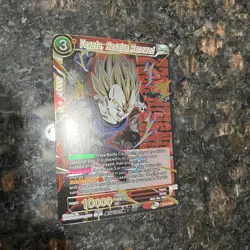 Vegeta Resolve Renewed CHAMPIONSHIP GOLD STAMP Foil Dragon Ball Super Card | LP - Image 3