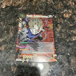 Vegeta Resolve Renewed CHAMPIONSHIP GOLD STAMP Foil Dragon Ball Super Card | LP - Image 4