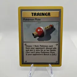 Pokemon Flute 086/102 Base Set Regular - Image 1