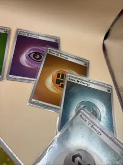 Pokemon 151 Energy Cosmos Holo Set Lot NM Complete set of 8 - Image 4