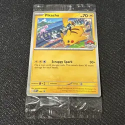 Pikachu Mew SVP Worlds 190 Pokemon Center Promo 2024 World Championships Sealed - Image 1