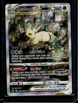 Crown Zenith: Galarian Gallery Pokemon TCG LeafeonLeafeon VSTAR GG35/GG70 Crown - Image 1