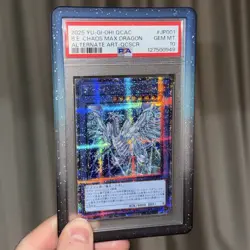 PSA 10 Blue-Eyes Chaos MAX Dragon Alt Art QCSE #JP001 YuGiOh 25th Japanese - Image 1
