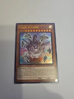 Yugioh- Cyber Eltanin- BLRR-EN018- 1st Edition Ultra Rare -NM/LP - Image 1