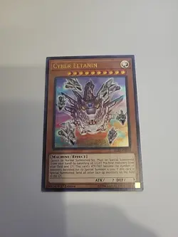 Yugioh- Cyber Eltanin- BLRR-EN018- 1st Edition Ultra Rare -NM/LP - Image 2