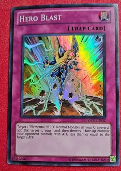 1x Yu-Gi-Oh! HERO Blast - RYMP-EN032 - Super Rare - Unlimited Edition - NM - Image 1