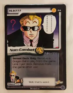 HUHUUU - P4 World Games Saga Promo Score Dragon Ball Z Card DBZ TCG CCG STAPLE - Image 1