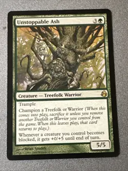 Unstoppable Ash X1 Morningtide Ex Condition See Pics Front/back - Image 1