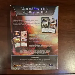 Magic: The Gathering Duel Decks Knights vs Dragons Foil Alt Art 2 Decks - Image 2