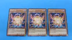 3x ARATAMA MONSTER SHSP-EN035 RARE 1ST EDITION YUGIOH NM / UNPLAYED - Image 1