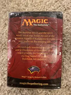 *SEALED* Magic the Gathering Champions of Kamigawa Tournament Pack - Image 2
