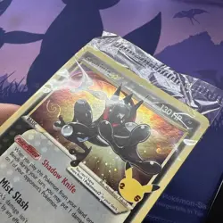Greninja Gold Star SWSH144 Celebrations Stamp English Sealed Pokemon NM - Image 4