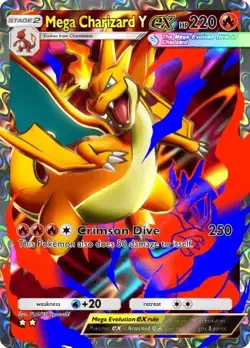 Mega Charizard Y EX Full Art Pokemon TCG Pocket 2 Star (English) (Digital) - Image 1