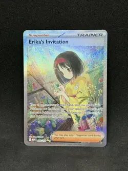 Pokemon Erika's Invitation Special Illustration 203/165 Scarlet & Violet 151 NM - Image 1