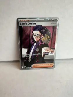 Boss’s Orders 256/217 Ultra Rare Full Art Pokemon TCG Ascended Heroes NM - Image 1