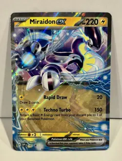 Pokemon TCG Miraidon ex 143 Scarlet & Violet Promo Holofoil - NM - Image 1