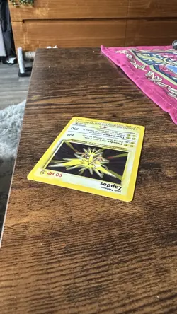 Pokemon Base Set Zapdos 16/102 1999 WOTC Holo Rare English - Image 5
