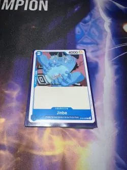 One Piece CCG Singles - Jinbe - ST03-002 - Super Pre-Release Common - NM - Image 1