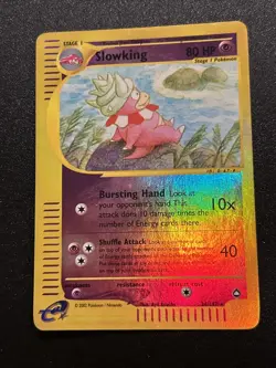Slowking 34/147 Aquapolis Reverse Holo Rare Excellent! Pokemon Card WOTC - Image 5