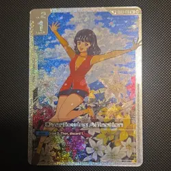 Bandai Overflowing Affection Gundam War TCG Holo Card Gundam Franchise - Image 1