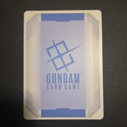Bandai Overflowing Affection Gundam War TCG Holo Card Gundam Franchise - Image 2
