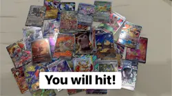 POKEMON CARDS Bulk Lot Each pack include 1 (Ultra Rare EX or better) & 5RHolo - Image 3
