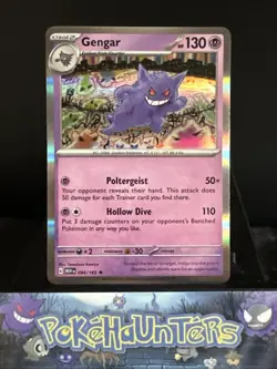 Pokemon Card Gengar 094/165 Scarlet & Violet 151 Holo Rare NM - Image 1