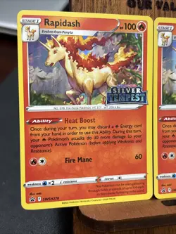 Rapidash - Prerelease SWSH270 SWSH: Sword & Shield Stamped Promo Cards Holo - Image 2
