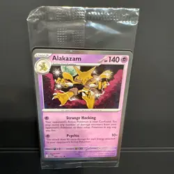 Pokemon Alakazam 082/167 SEALED Cosmos Holo Blister Exclusive TCG Card English - Image 3