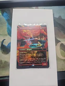 1x Goldspan Dragon RAINBOW FOIL Secret Lair X D&D NM - Magic MTG x1 - Image 1
