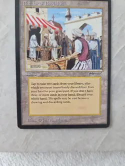 Bazaar of Baghdad Arabian Nights Magic MTG Lightly Played LP - Image 3