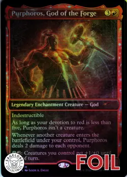 MTG Purphoros, God of the Forge (77) | NM Foil | Secret Lair Stargazing {SLD} - Image 1