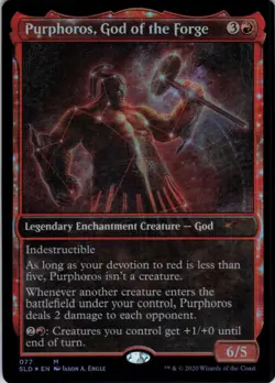 MTG Purphoros, God of the Forge (77) | NM Foil | Secret Lair Stargazing {SLD} - Image 2