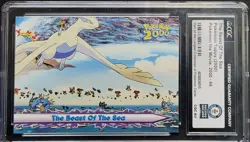 2000 Topps Pokemon Movie Beast of the Sea Lugia Guinness World Record Breaks CGC - Image 1